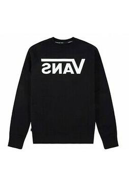 FELPA MANICHE LUNGHE VANS CLASSIC CREW II BLACK/WHITE