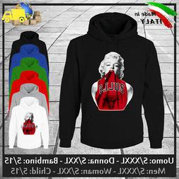 Felpa "MARILYN BULLS" Hoodie/Sweatshirt Monroe NBA Celtic La