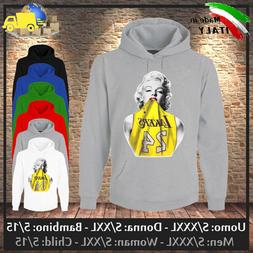 Felpa "MARILYN LAKERS" Hoodie/Sweatshirt Monroe NBA Basket D