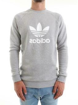 ADIDAS FELPA MEDIUM GREY CY4573 UOMO GRIGIO