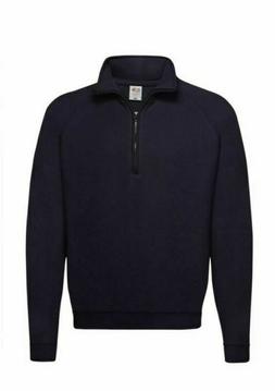 Felpa mezza zip Classic Fruit of the Loom