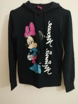 Felpa Disney Minnie Con Cappuccio TG S anni 8/10 anni Colore