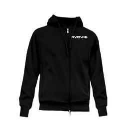 FELPA GIVOVA MODELLO KING FULLZIP CON CAPPUCCIO TASCHE FELPA