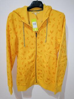 Felpa Adidas NEO hodiee gialla con cappuccio taglia S Nuova 