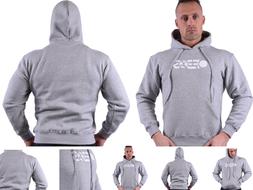 Felpa Ofbos Uomo con Cappuccio Maglione Sport Allenamento fl