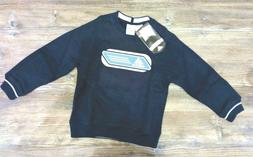 Felpa ADIDAS original bambino 5-6 anni girocollo logo ricamo