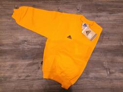 Felpa ADIDAS original bambino 5-6 anni girocollo logo ricamo