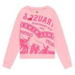 Felpa per Bambini Levi's HIGH RISE RAGLAN