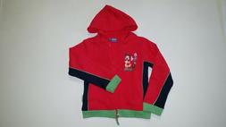 felpa Disney per da bambini bimbi misura 6 anni colore rosso
