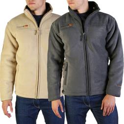 Felpa Pile Uomo GEOGRAPHICAL NORWAY Cardigan con Cerniera Ec