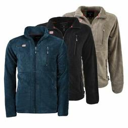 Felpa Pile Anapurna Utah uomo maglia Full Zip OUTDOOR due ta