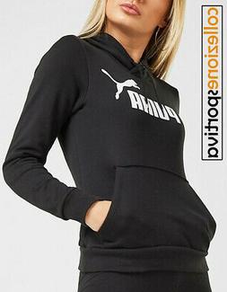 FELPA RAGAZZA/DONNA PUMA ESSENTIALS LOGO HOODED - 851797-01 
