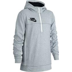 Felpa Nike ragazzo Air mezza stagione Mezza Zip cappuccio AJ