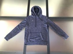 HOLLISTER FELPA RAGAZZO COLORE BLU GRIGIO CON CAPPUCCIO TG M