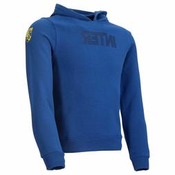 FELPA RAGAZZO F.C. INTER PRODOTTO UFFICIALE BLU FELPATA con 