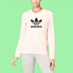 Felpa Rosa donna personalizzata Adidas - felpa girocollo
