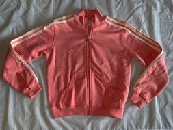 FELPA ADIDAS ROSA INVERNO FELPATA 10 ANNI BAMBINA FEMMINA BI