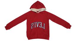 Felpa Rossa Levi's per Ragazzo con Cappuccio art.8EA990-R2F