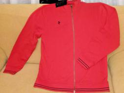 FERRARI Felpa Rossa Originale di Cotone Uomo 3XL XXXL