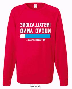 FELPA ROSSA FRUIT OF THE LOOM PER IL TUO NATALE: NUOVO ANNO