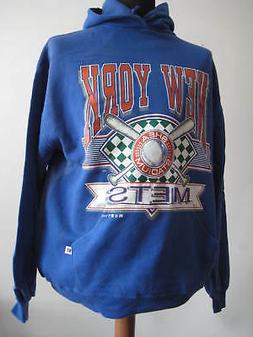 FELPA RUSSELL ATHLETIC - SHEA STADIUM - TAGLIA XL - USATA - 