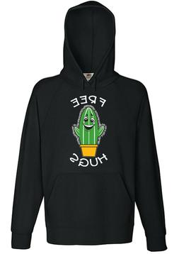 Felpa simpatica free hugs cactus cartoni divertenti Smile gr