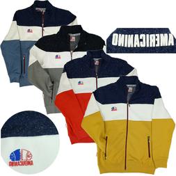 Felpa sportiva giacca aperta pullover uomo con cerniera zip 