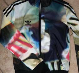 ADIDAS Felpa SPORTIVA Tuta con ZIP Tg XS Donna