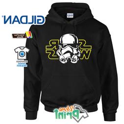 Felpa Star Wars Stormtrooper Empire Guerre Stellari Cappucci