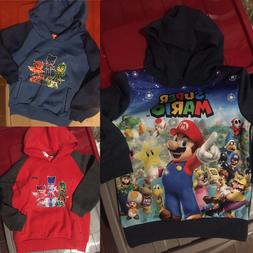 Felpa Super Mario Bros Pj Mask Pigiamini Bambino Bambina