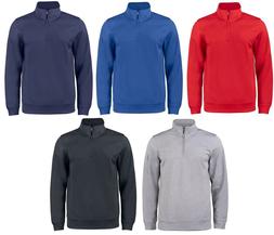 Clique Felpa tecnica Unisex con cernierina Taschino con zip 
