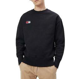 Felpa Tommy Hilfiger Jeans fit comodo in maglia pesante da u