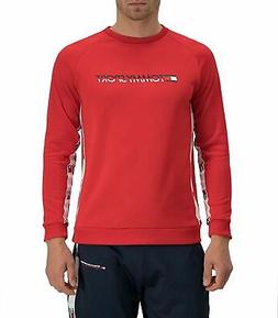 Felpa Tommy Hilfiger Sport girocollo con logo sul petto da u