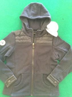 FELPA TRAPUNTATA  CON CAPPUCCIO MARCA JOTT -TG 4/6 -COL BLU