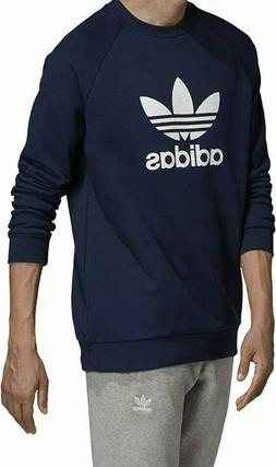Felpa adidas trefoil crew ED5948 uomo ragazzo