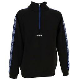 Felpa Fila Udell Nero 1/2zip W Nero 52068 - Nuovo