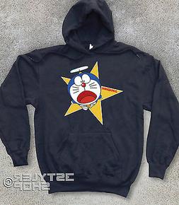FELPA UNISEX DORAEMON GATTO SPAZIALE cartoni giapponesi ANNI