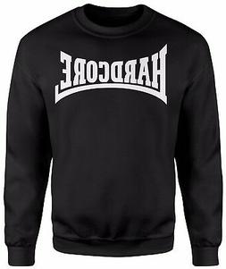 Felpa Unisex "Hardcore - White Print" Felpa invernale Sit-in