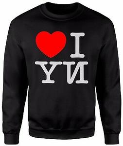 Felpa Unisex "I Love New York" Felpa invernale Sit-in senza 