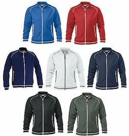 felpa unisex maglia clique maglione con cerniera e tasche co