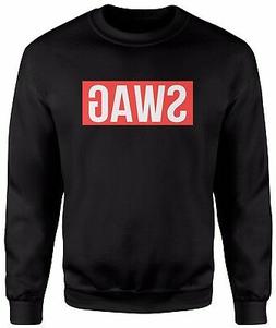 Felpa Unisex "Swag" Felpa invernale Sit-in senza cappuccio