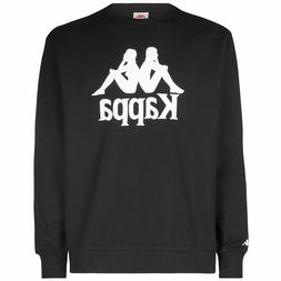 Kappa felpa unisex uomo donna girocollo AUTHENTIC TELAS art.