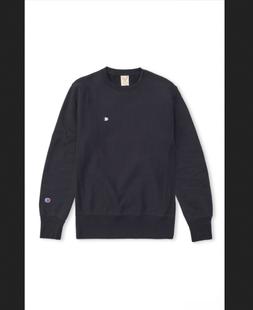 FELPA CHAMPION UOMO 212576 F18 BS501 BLU NAVY GIROCOLLO FELP