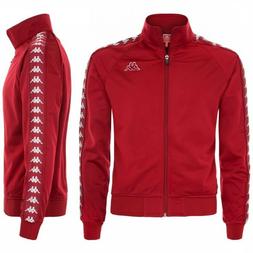 FELPA KAPPA UOMO 301EFU0 222 BANDA ANNISTON SLIM RED ROSSO B