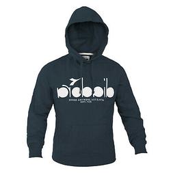 Felpa Uomo DIADORA 5 Palle Garzata Cappuccio Art.623