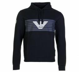 Felpa Uomo Emporio Armani EA7 6ZPM89 PJ05Z Cappuccio Nera Ve