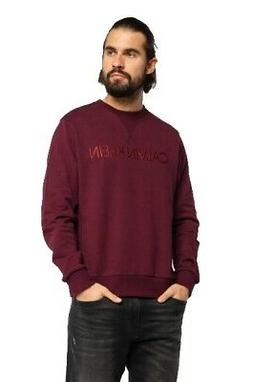felpa uomo calvin klein art K10K105719 VIH colore foto misur