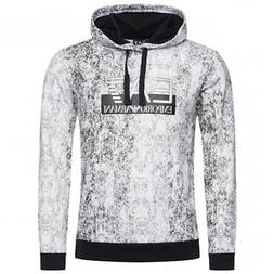 EA7 EMPORIO ARMANI FELPA UOMO BIANCO-M