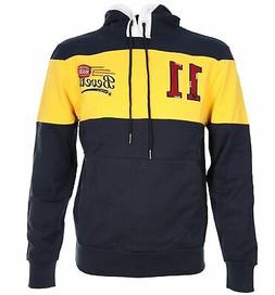 Felpa uomo blu con cappuccio Beverly Hills Polo Club Tg M Of
