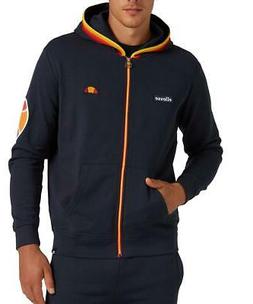 Ellesse - Felpa Uomo Blu Giacca Zip Cappuccio